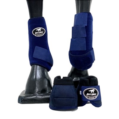 Kit Color Cloches + Boleteiras Azul Marinho - Boots Horse