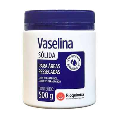Vaselina Sólida 500 Gr - Rioquímica