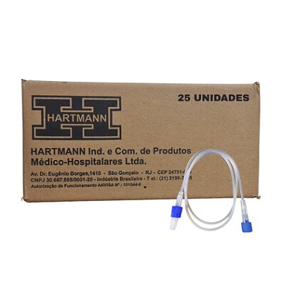 Extensor de Equipo 40 cm 8F Caixa Com 25 Unidades - Hartmann