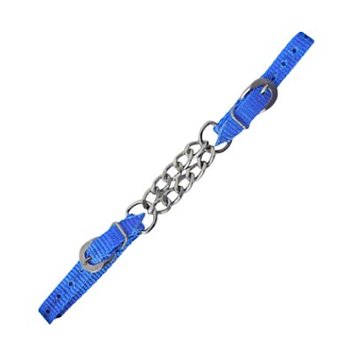 Barbela de Nylon 2 Correntes Azul Royal - Boots Horse