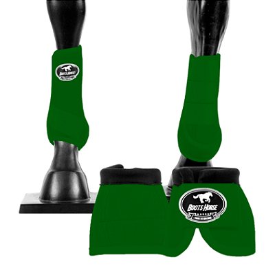Kit Color Cloches + Boleteiras Verde Bandeira - Boots Horse