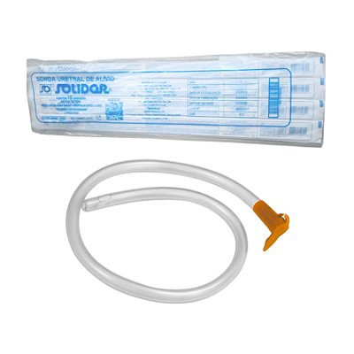 Sonda Uretral de Alívio Nº 16 10 Unidades - Solidor