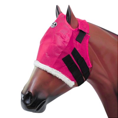 Máscara De Proteção Contra Moscas Pink Tamanho G - Boots Horse