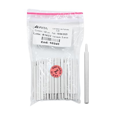 Lacrador de Palhetas 0,50 Branco 100 Unidades - WTA
