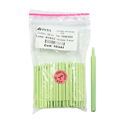 Lacrador de Palhetas 0,50 Verde 100 Unidades - WTA