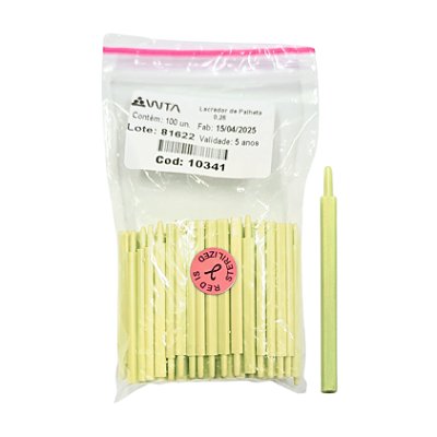 Lacrador de Palhetas 0,25 Amarelo 100 Unidades - WTA