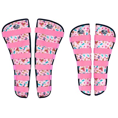 Protetor de Viagem Extra Longo Estampa Country Colorida - Boots Horse
