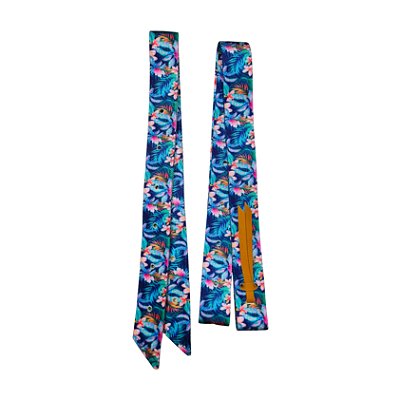 Látego + Contra Látego Em Nylon Estampa Folhagem Colorida - Boots Horse