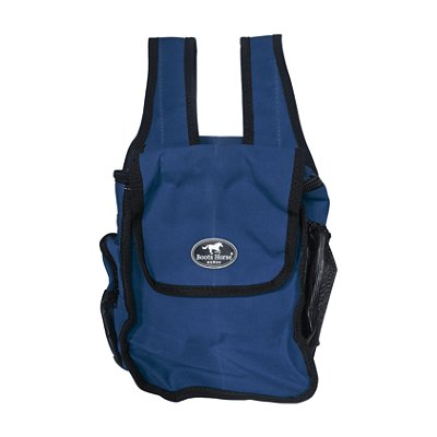 Alforge Para Sela Arreio Em Lona Azul Marinho - Boots Horse