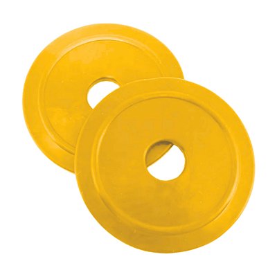 Protetor de Freio e Bridão de Borracha Amarelo - Boots Horse