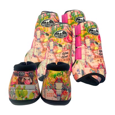 Kit Color Completo Estampa Wild West - Boots Horse