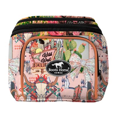 Pochete Mod Exportação Estampa Wild West Tamanho G - Boots Horse