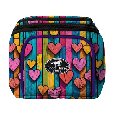 Pochete Mod Exportação Estampa Corações Tamanho G - Boots Horse