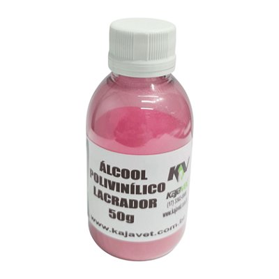 Álcool Polivinílico Lacrador Vermelho 50 Gr - Kajavet