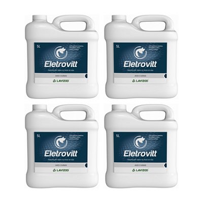 Eletrovitt 5 Lts Caixa Com 4 Unidades - Lavizoo