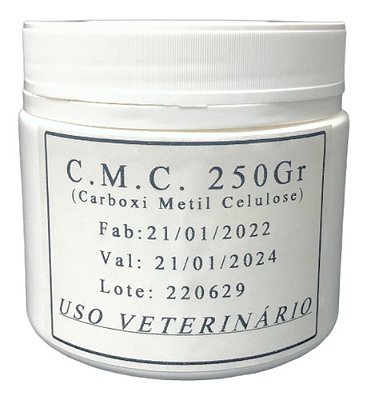 Carboxi-Metil-Celulose CMC Em Pó 250 Gr Kit Com 4 Unidades