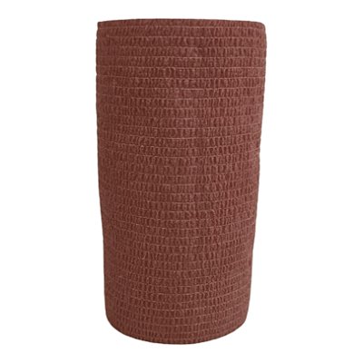 Atadura Elástica Autoaderente Natural 10 cm x 4,5 mt Kit Com 3 Unidades - Syrvet