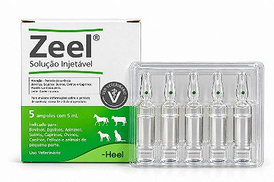Zeel 5 Ampolas De 5 mL - Heel Vet