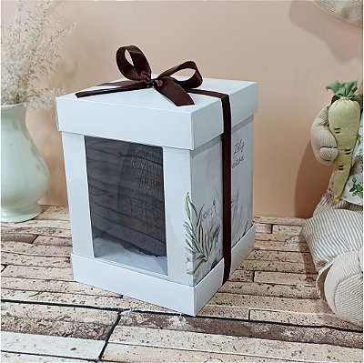 Caixa para ovo em pé - Flower - 10 unidades