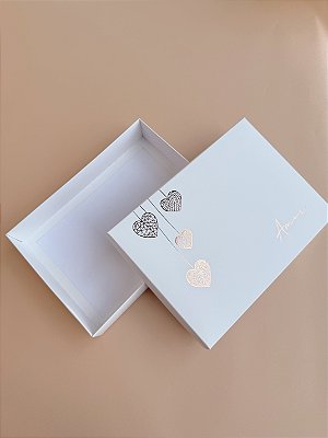Caixa 16x22x4cm - Amor - 10 unidades