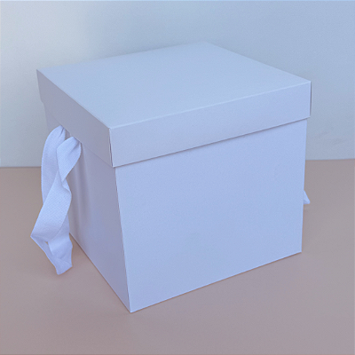 Caixa panetone M - Linha Branca - 10 unidades