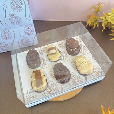 Caixa para 6 mini ovos - SERENA- 10 unidades