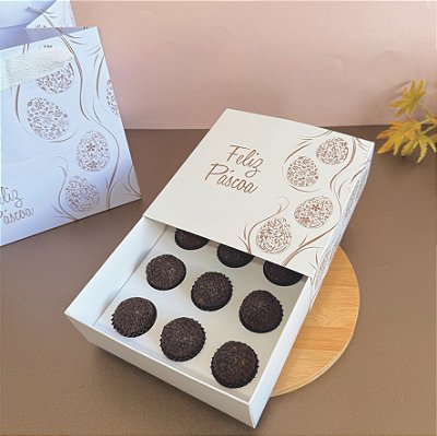 Caixa 9 doces - SERENA - 10 unidades