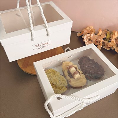 Caixa/sacola para 3 ovos de colher - ENCANTO - 10 unidades