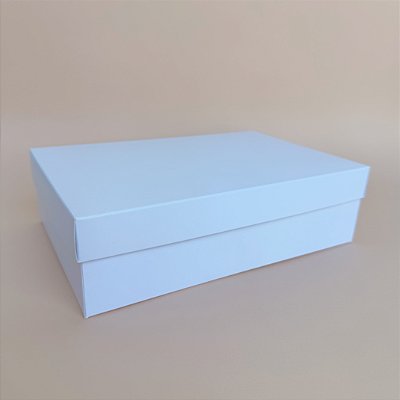 Caixa 14,5x21,5x6cm - BRANCA - 10 unidades