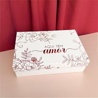 Caixa 14,5x21,5x6cm - AFETO - 10 unidades