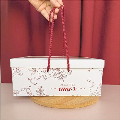 Caixa/sacola 16x22x9 - AFETO - 10 unidades