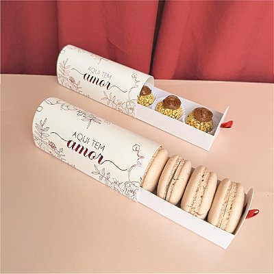 Caixa Macarons - AFETO - 10 unidades
