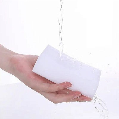 Esponja Mágica Multiuso de Melamina – Remove Manchas sem Esforço