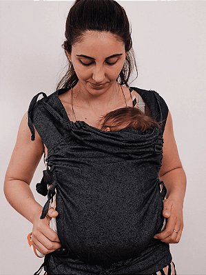 Upachila Preto Eco - Algodão reciclado