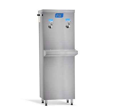 Bebedouro INOX 10 litros com 2 torneiras