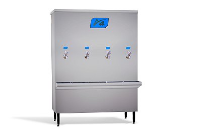 Bebedouro Industrial INOX 200 litros com 4 torneiras