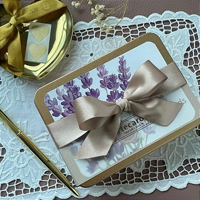 Kit Special Cards - Floral Lavanda - Personalizado