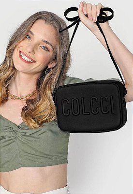 Bolsa Colcci Logo Preta