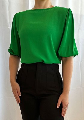 Blusa manga princesa