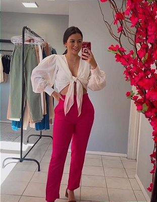 Blusa Pam em linho
