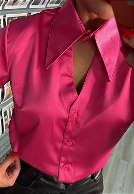 Camisa cetim