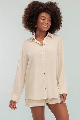 Camisa em linho Dani