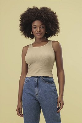 Regata poliamida gola redonda