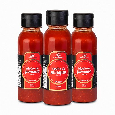 Molho de Pimenta Suave - 3 unidades