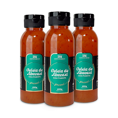Geleia de Abacaxi com Pimenta - 3 unidades