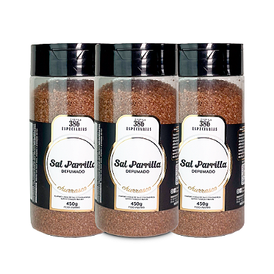 Combo com 3 unidades de Sal de Parrilla Defumado