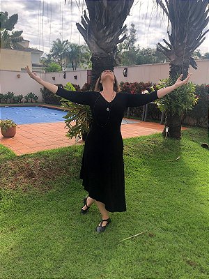 VESTIDO DANÇA CIRCULAR