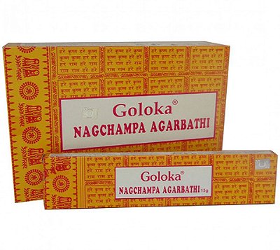 Goloka Nag Champa - Incenso indiano massala