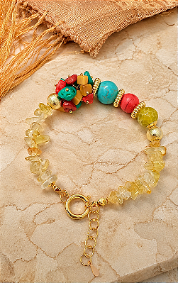 Pulseira Primavera em Festa.