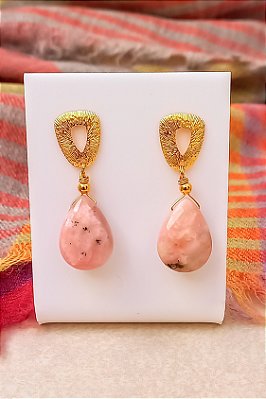 Brinco Rose Natural.